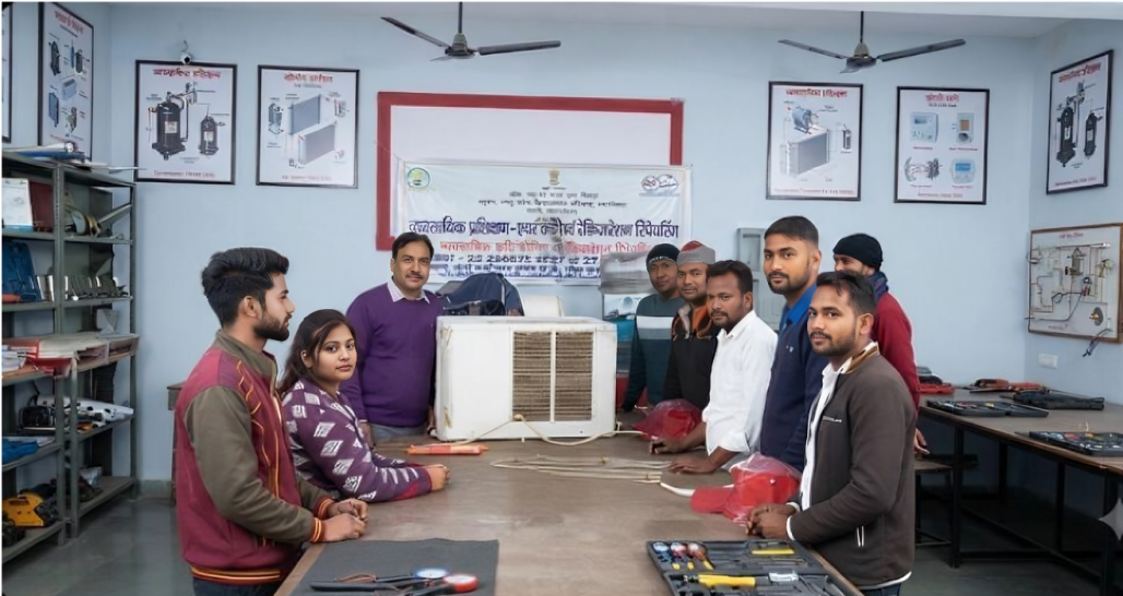 Students in workshop